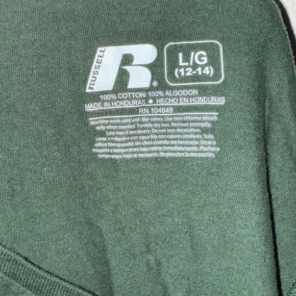 Miami Hurricanes Vintage V-Neck Logo T-Shirt: Womens Large: The U: NCAA - Picture 3 of 3